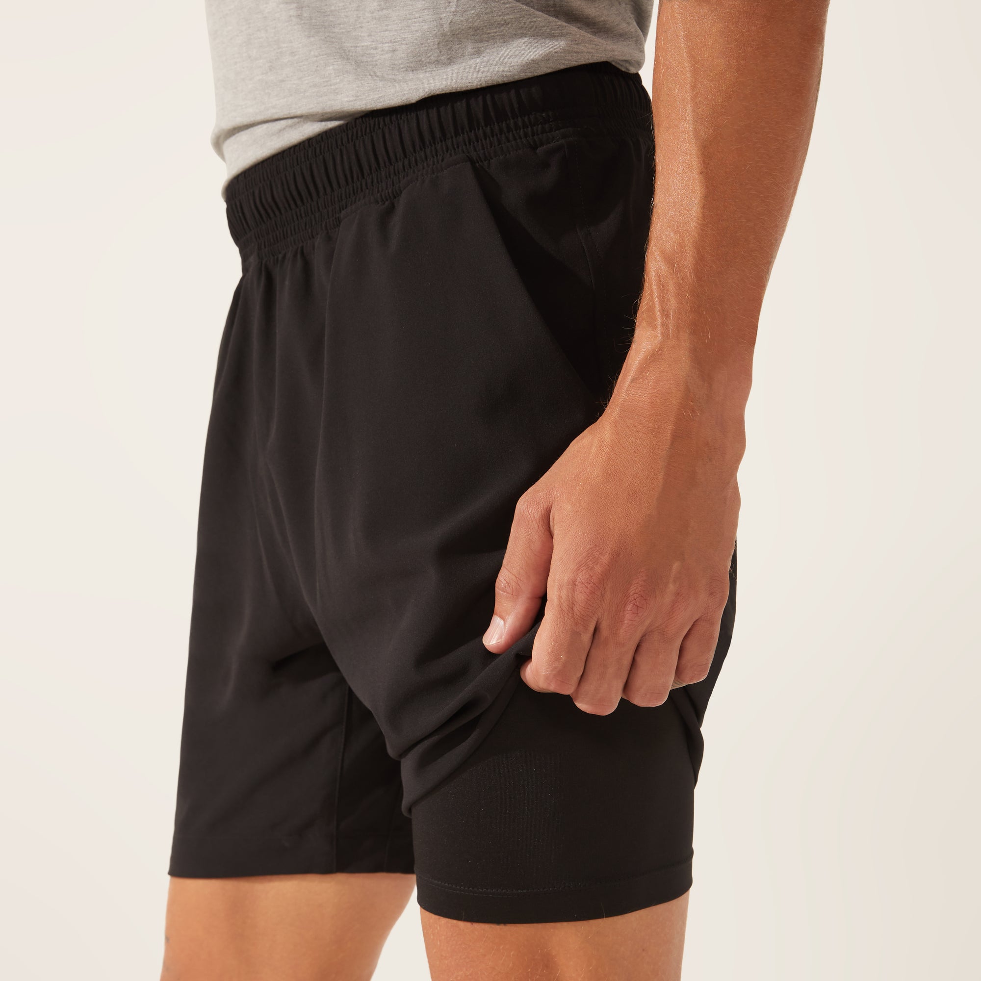 Mens | Stride Athletic Shorts | Black