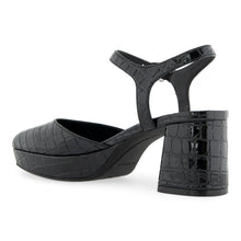 Soir | Black Croco Faux Leather