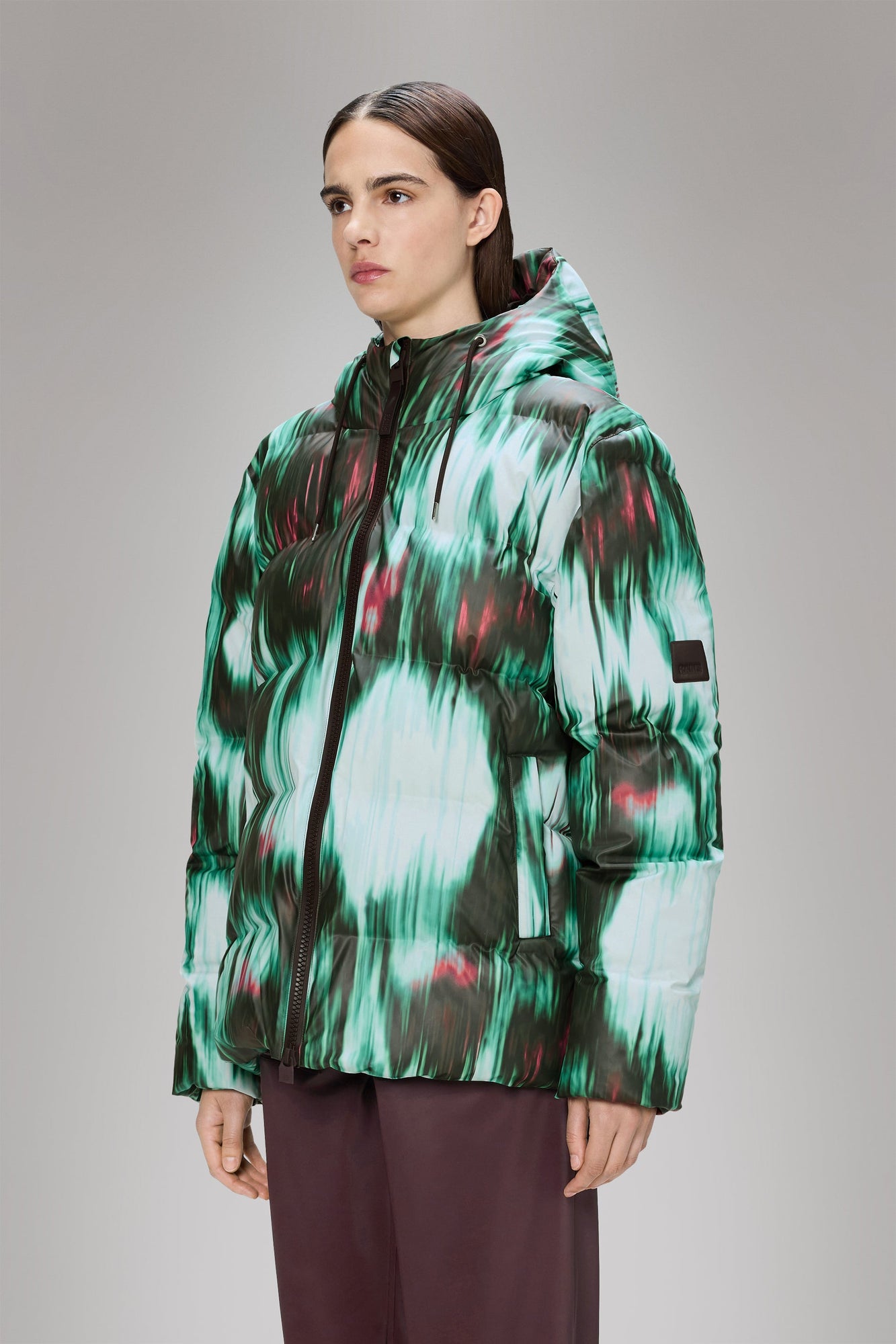 Rains Alta Puffer Jacket Blur Jacket