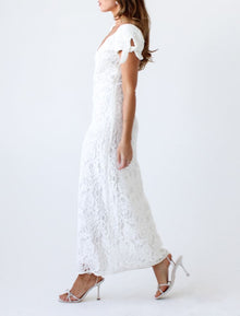 Dakota Maxi Dress | White Lace