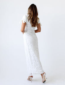 Dakota Maxi Dress | White Lace