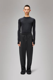 RAINS Sintra Fleece Pants Regular Black Pants