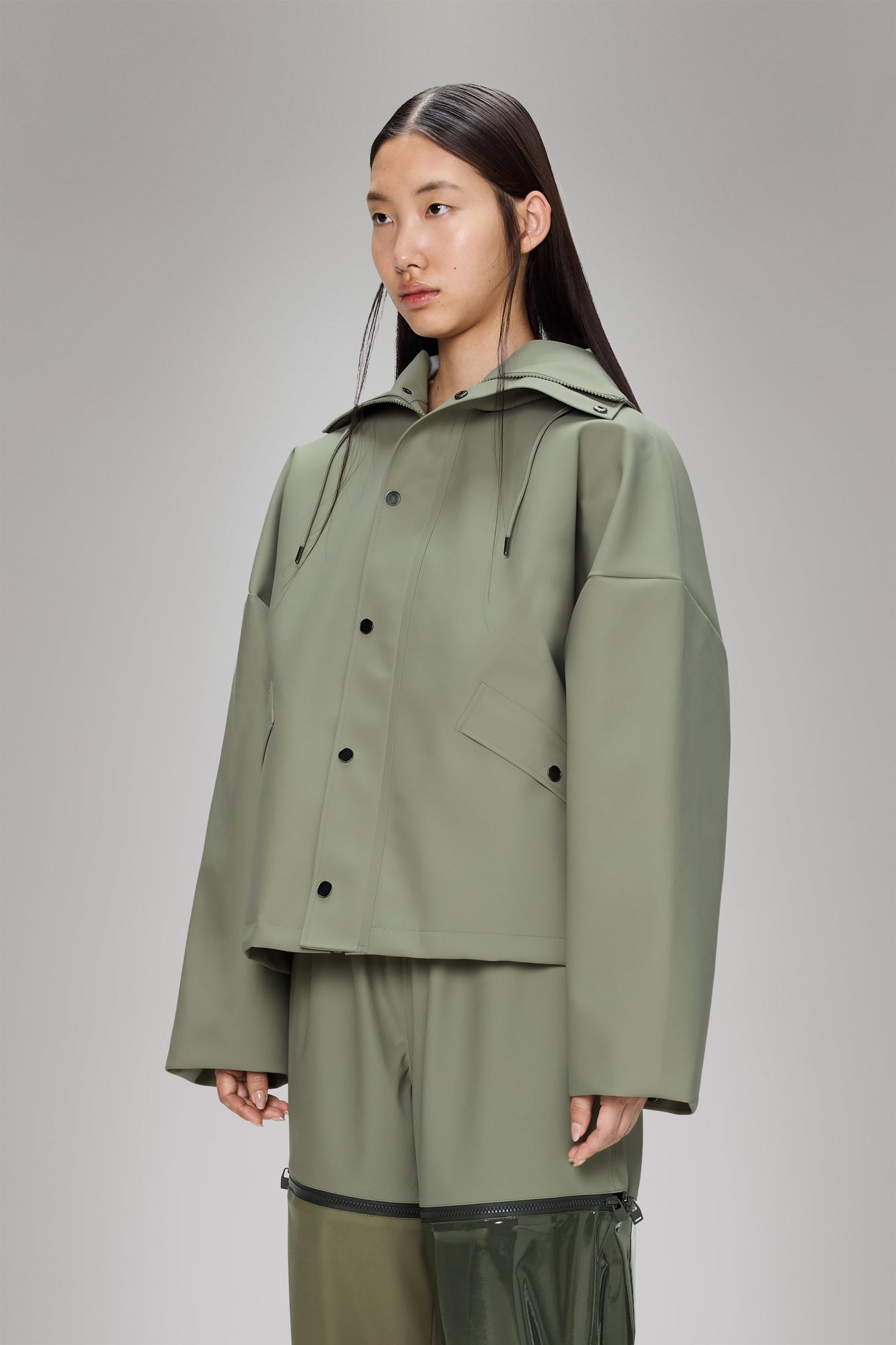 Rains Vision Rain Jacket Short Drift Jacket