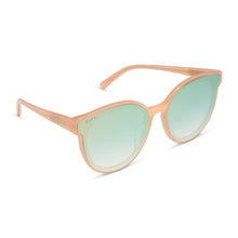 Womens | Gemma Sunglasses | Peach | Cool Matcha Gradient Lenses