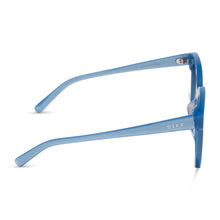 Womens | Gia Sunglasses | Light Blue | Slate Gradient Flash Lenses