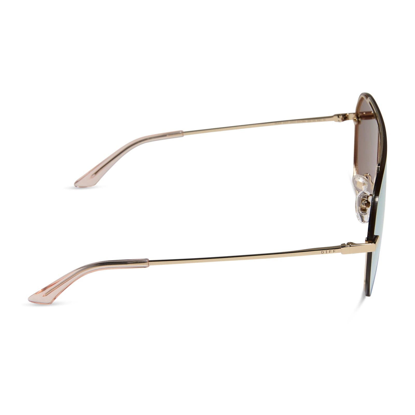Unisex | Imani Sunglasses | Gold | Cherry Blossom Lenses