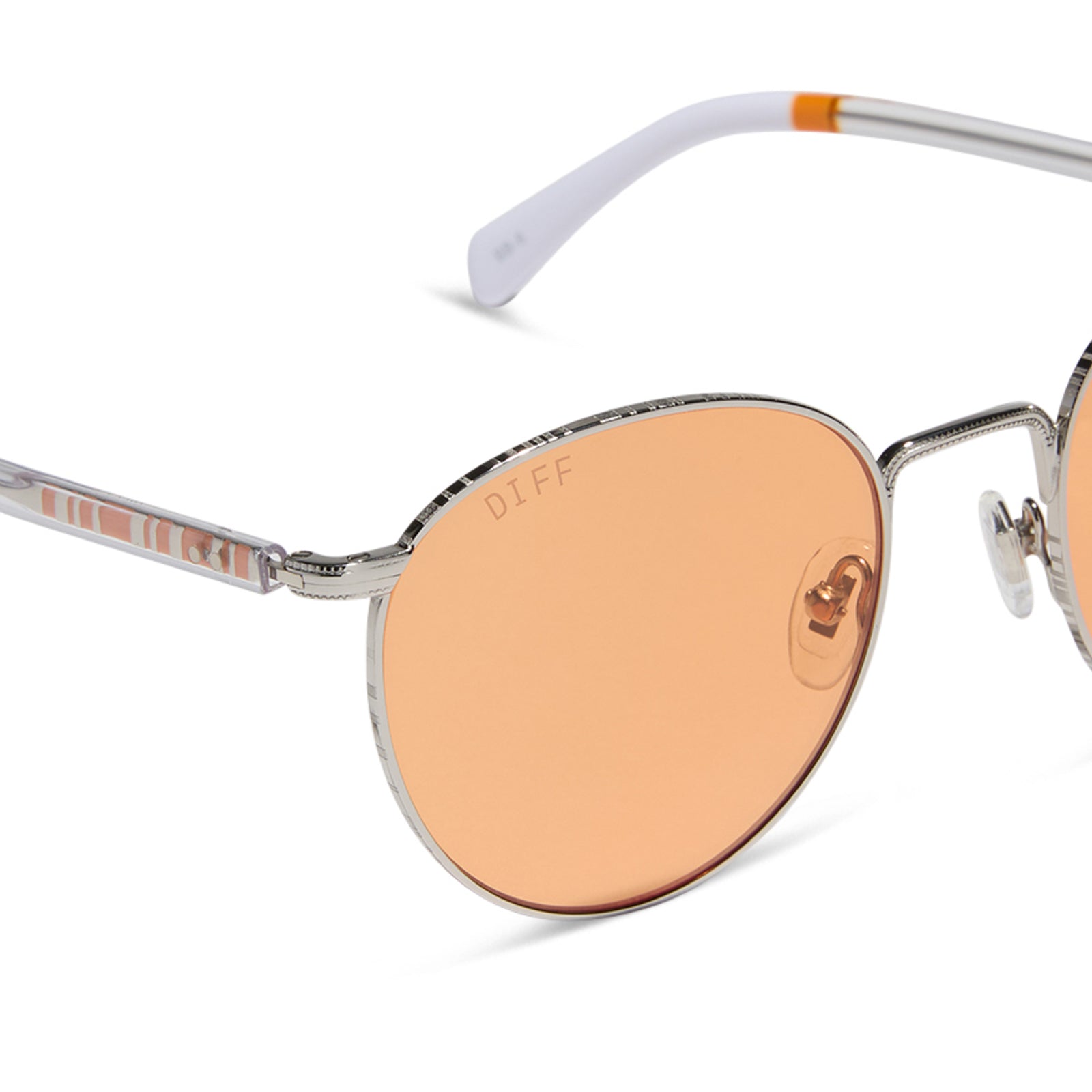 Unisex | BB-8 Sunglasses | Droid White | Silver/Orange Lenses
