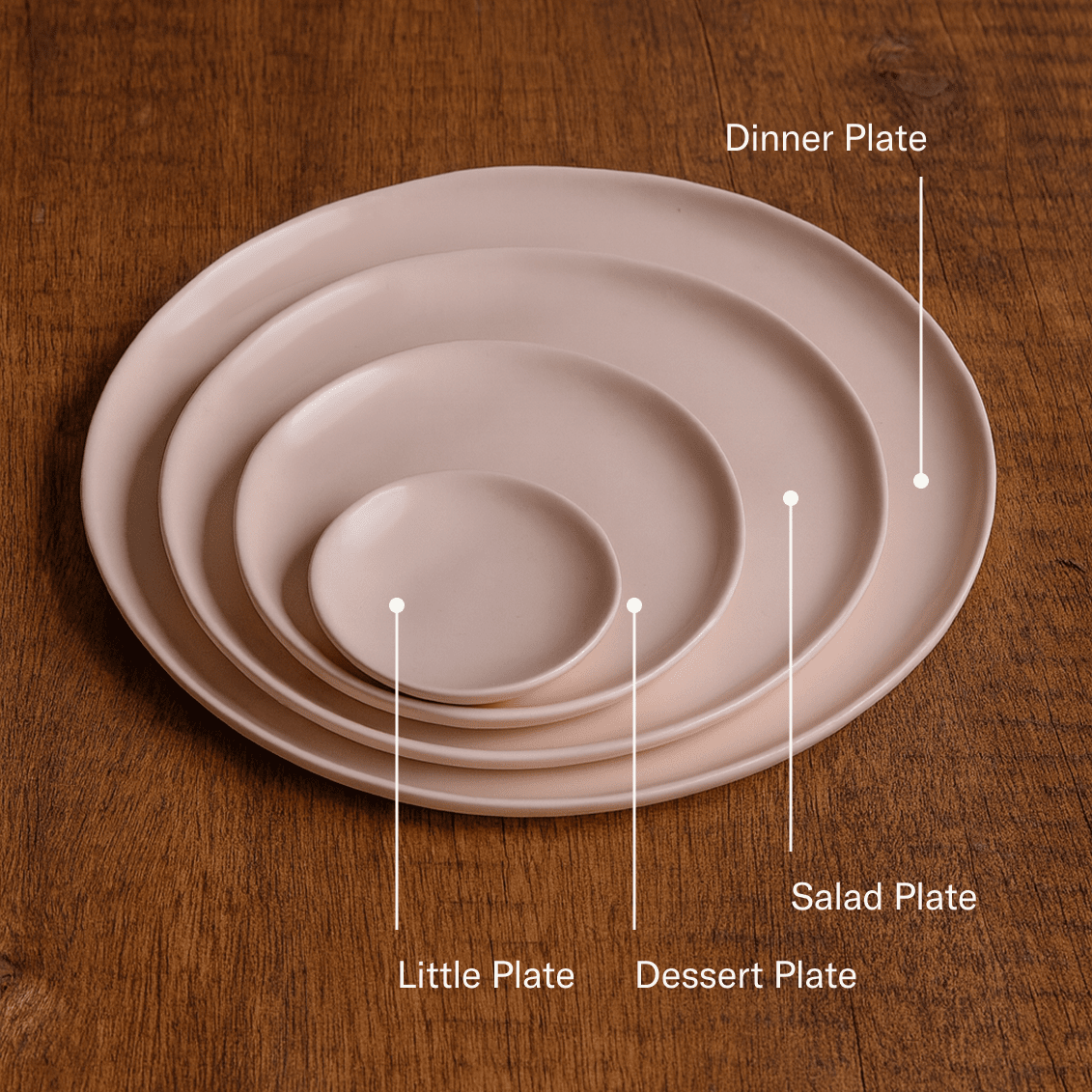 Dinner Plates | Pearl White