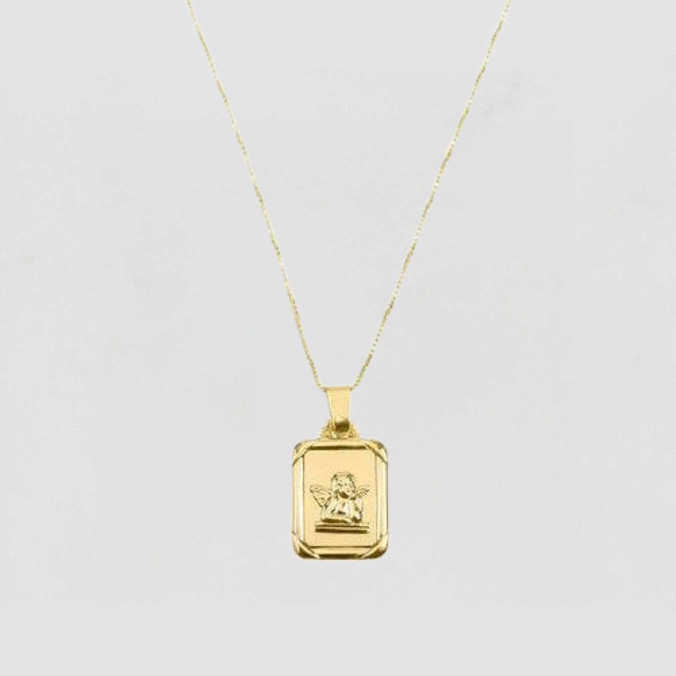 The Doux Angel Pendant | Gold Vermeil