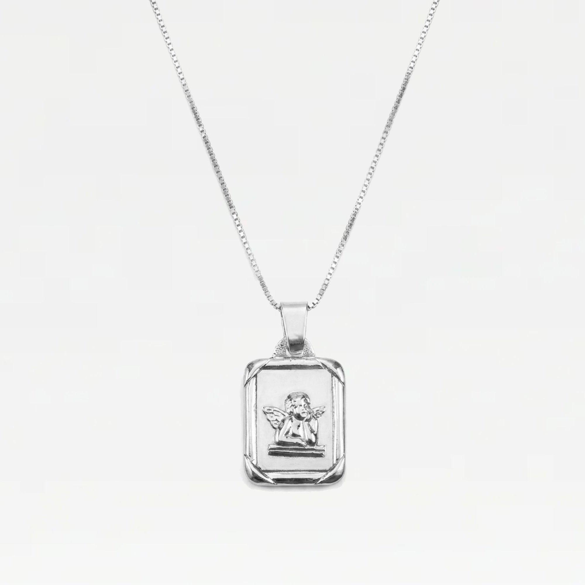 The Doux Angel Pendant | Silver
