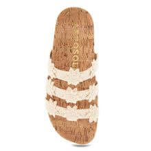 Leflor Sandal Footbed | Natural Canvas