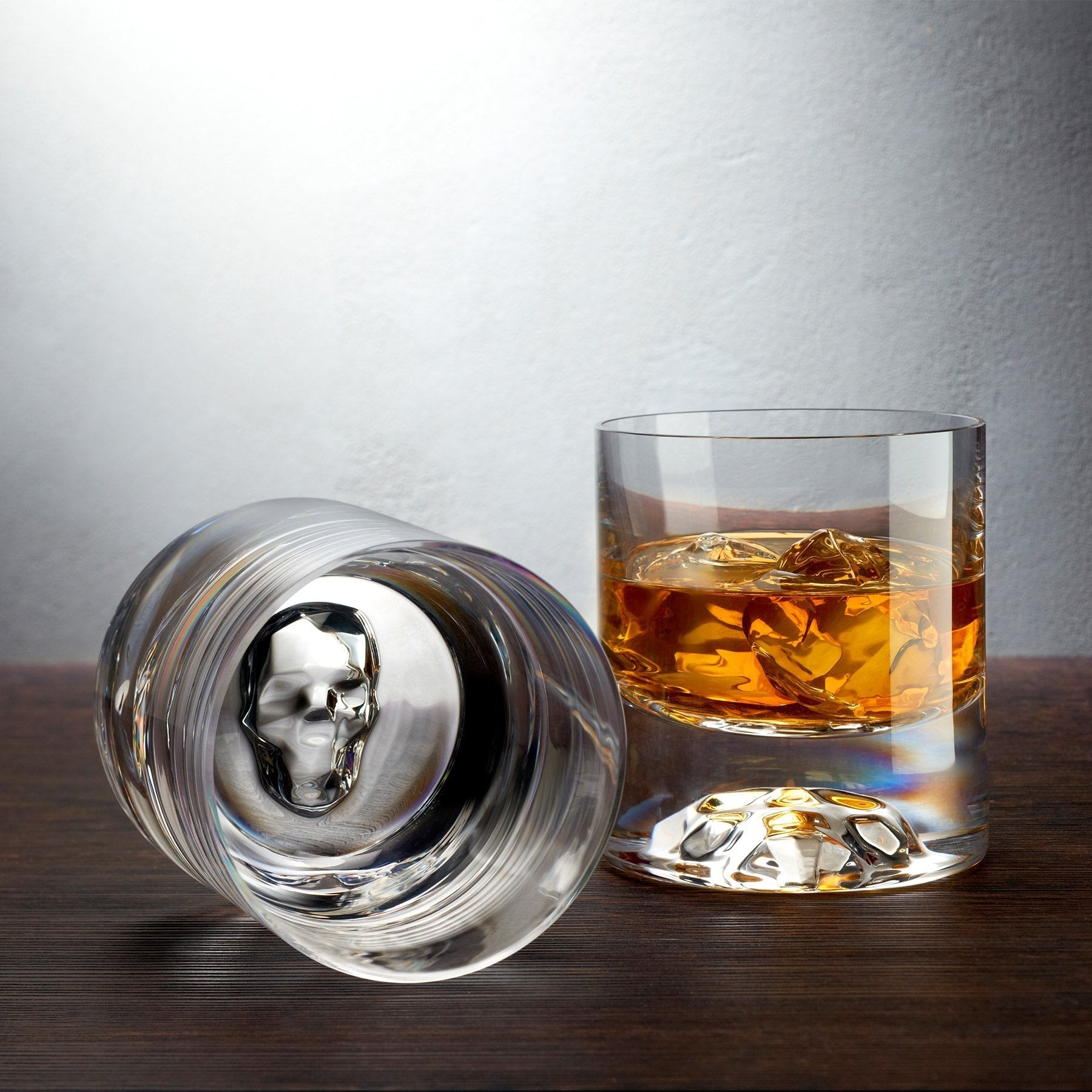 Shade Whisky Glasses | Clear Crystal | Set of 2