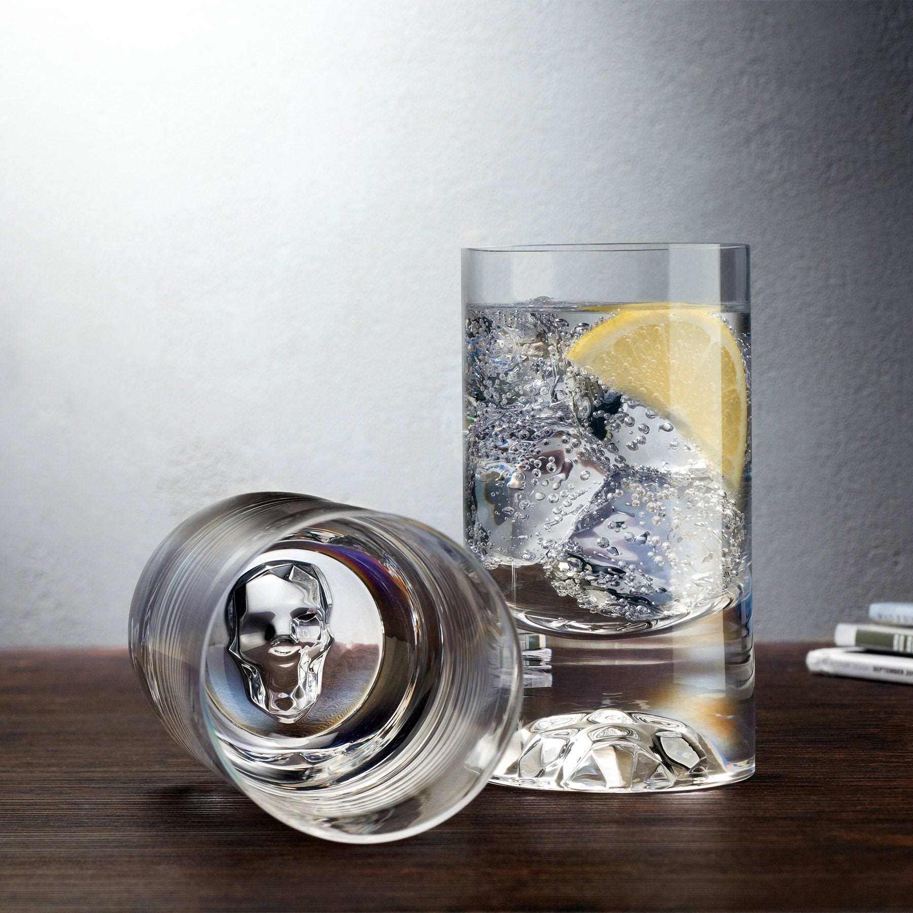 Shade Low Ball Glasses | Clear Crystal | Set of 4