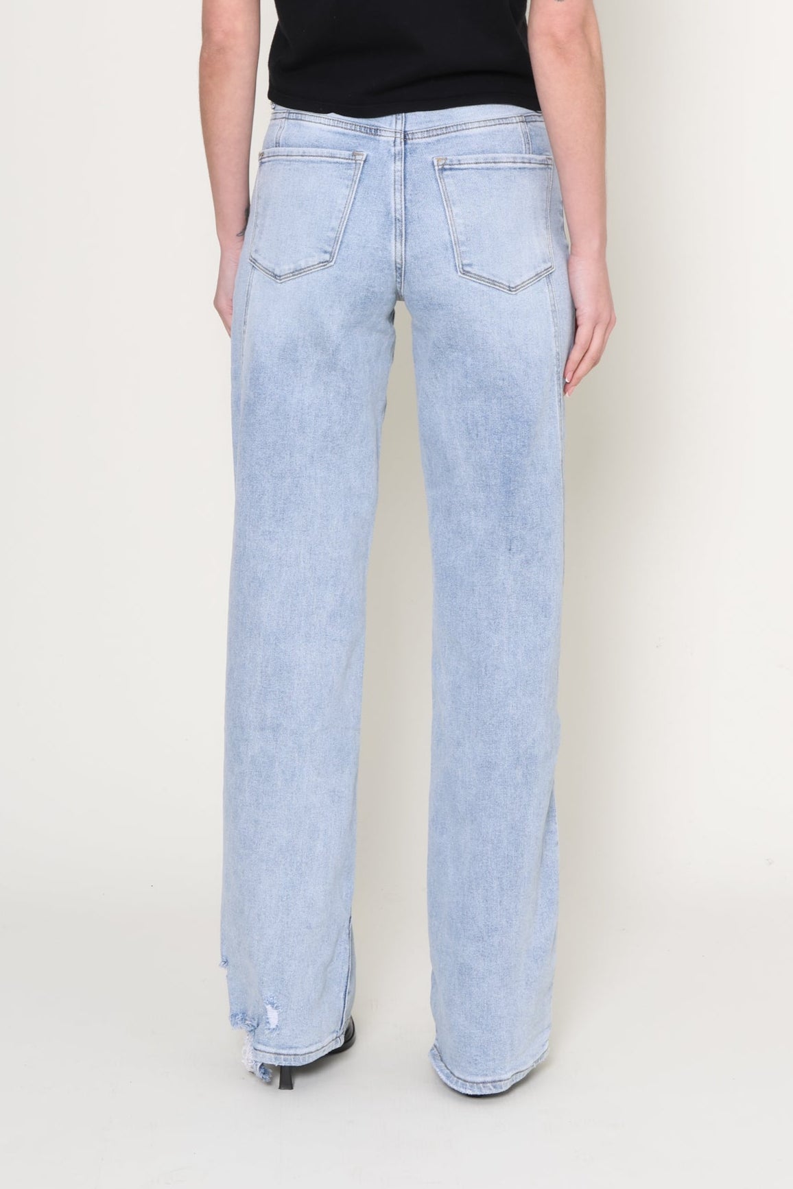 Vervet | Cleanest Ultra High Rise Wide Leg | Blue