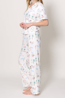 Z Supply Lounge | Beach Days PJ Top | White