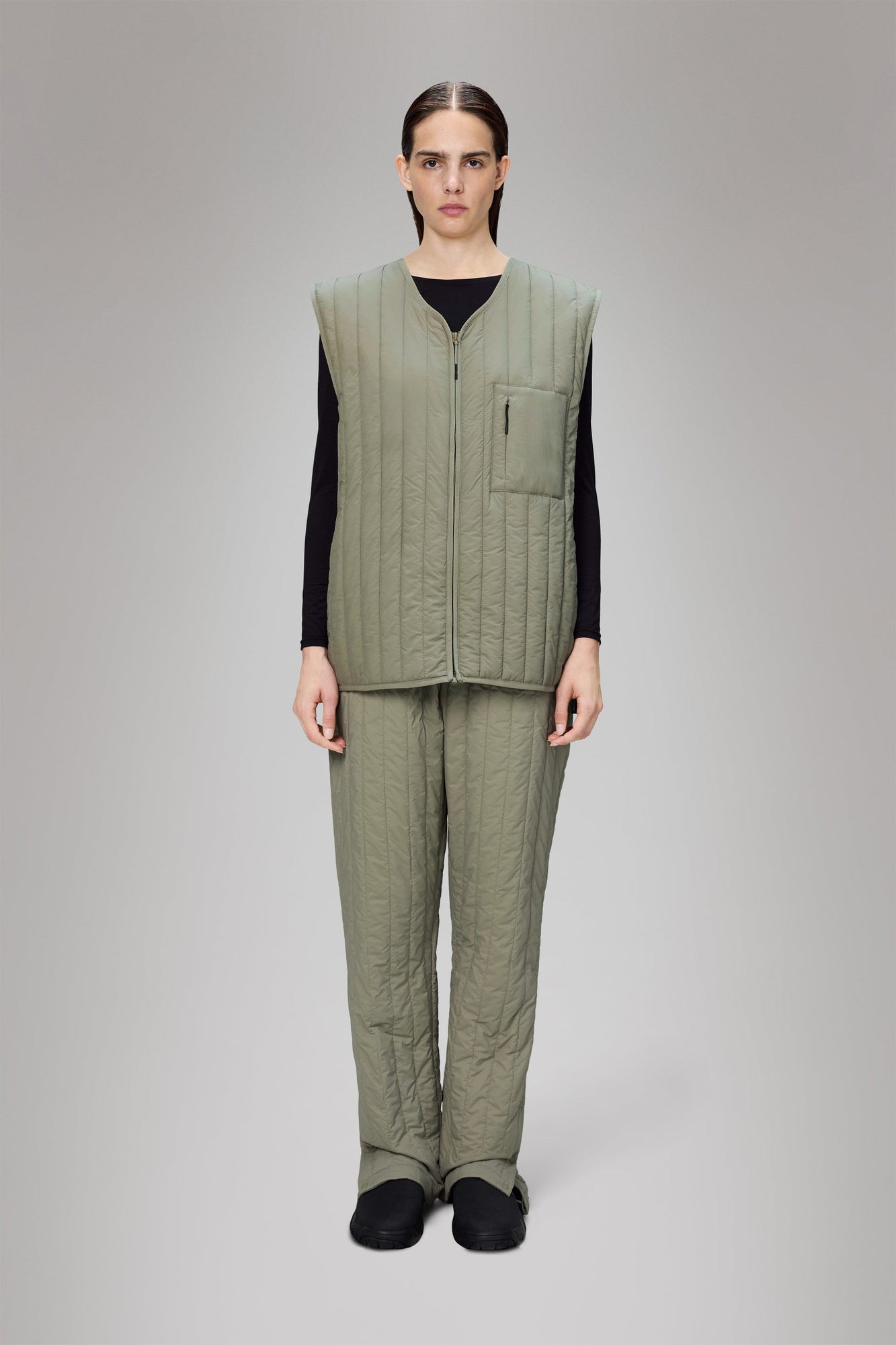 RAINS Banja Liner Vest Drift Short Sleeve