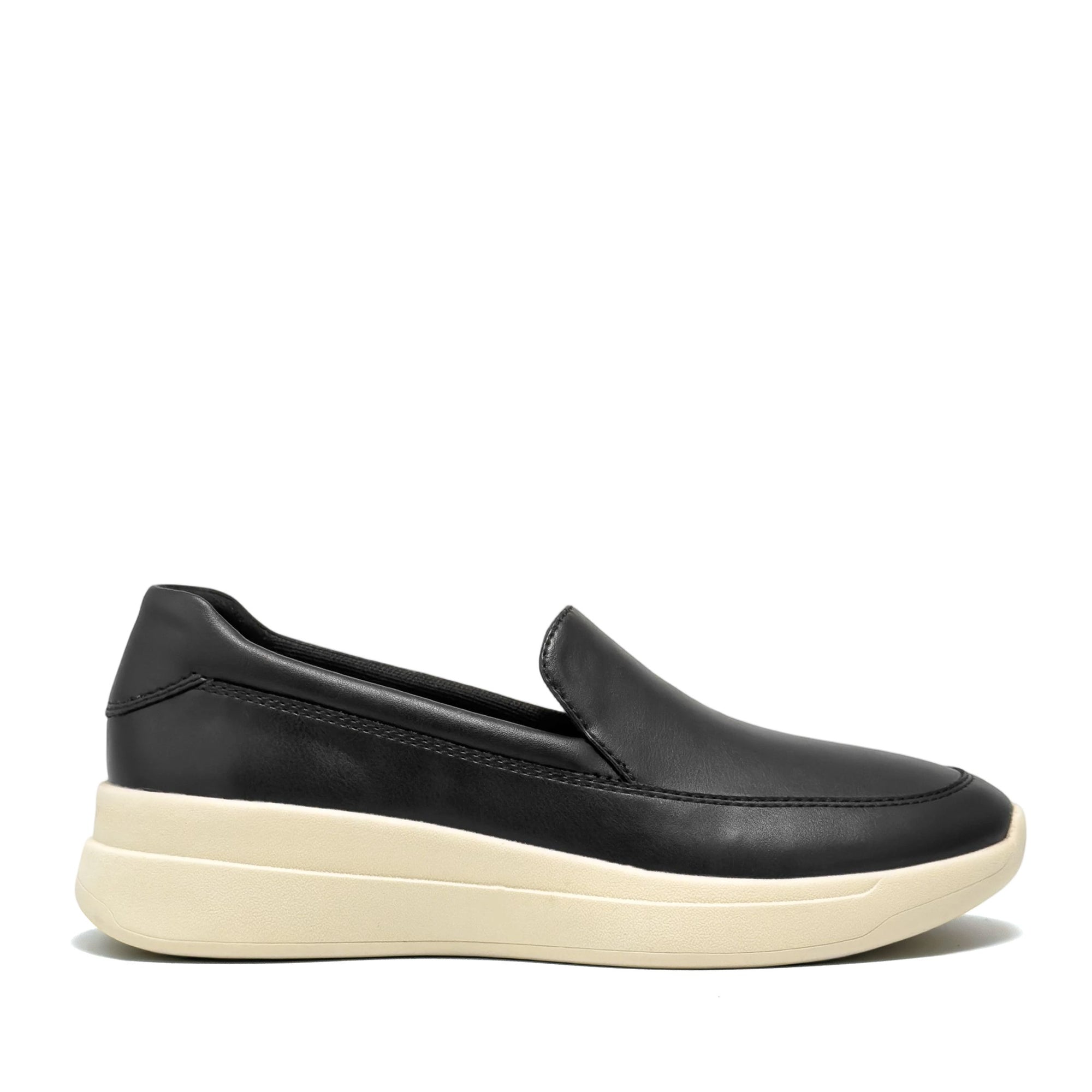 Felice Sport Loafer | Black Faux Soft Nappa