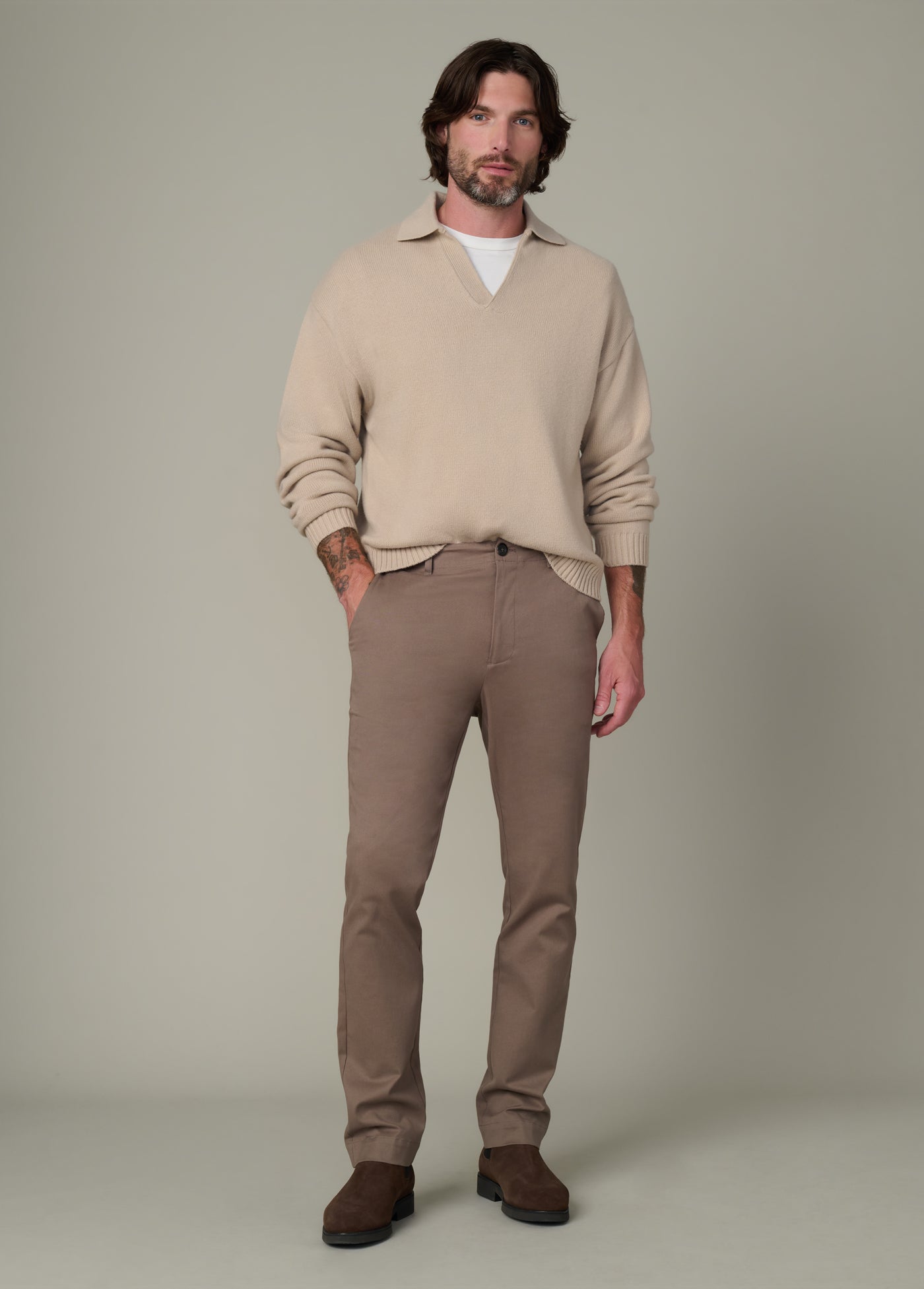 Slim Falcon Chino Pants, tailored fit with durable fabric – stylish and comfortable work pants for men
