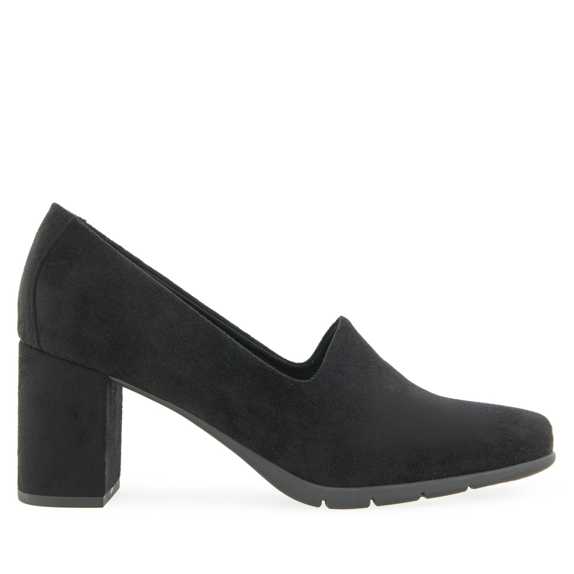 Midnight | Black Faux Suede