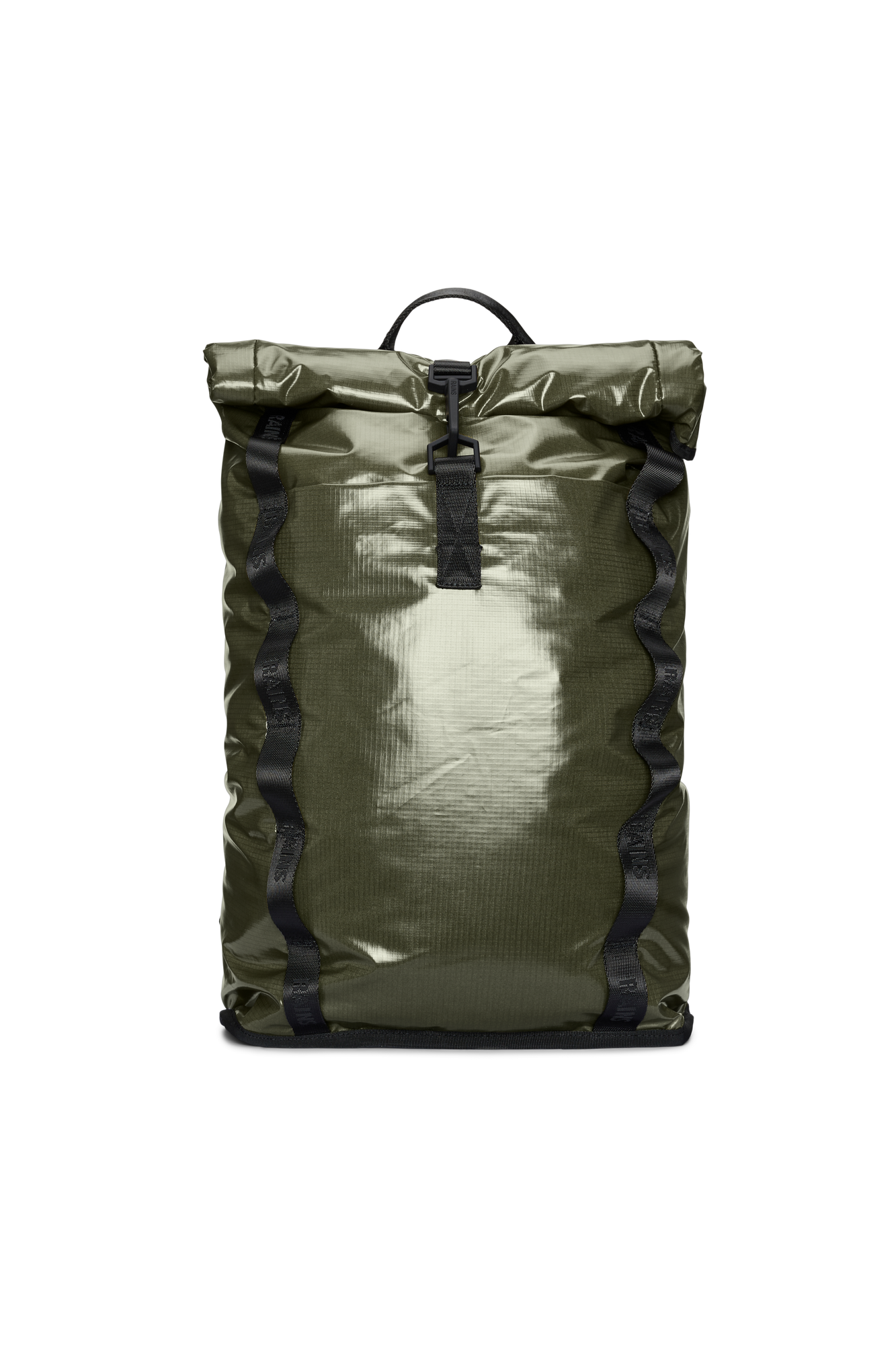 RAINS Sibu Rolltop Rucksack Marsh Backpack