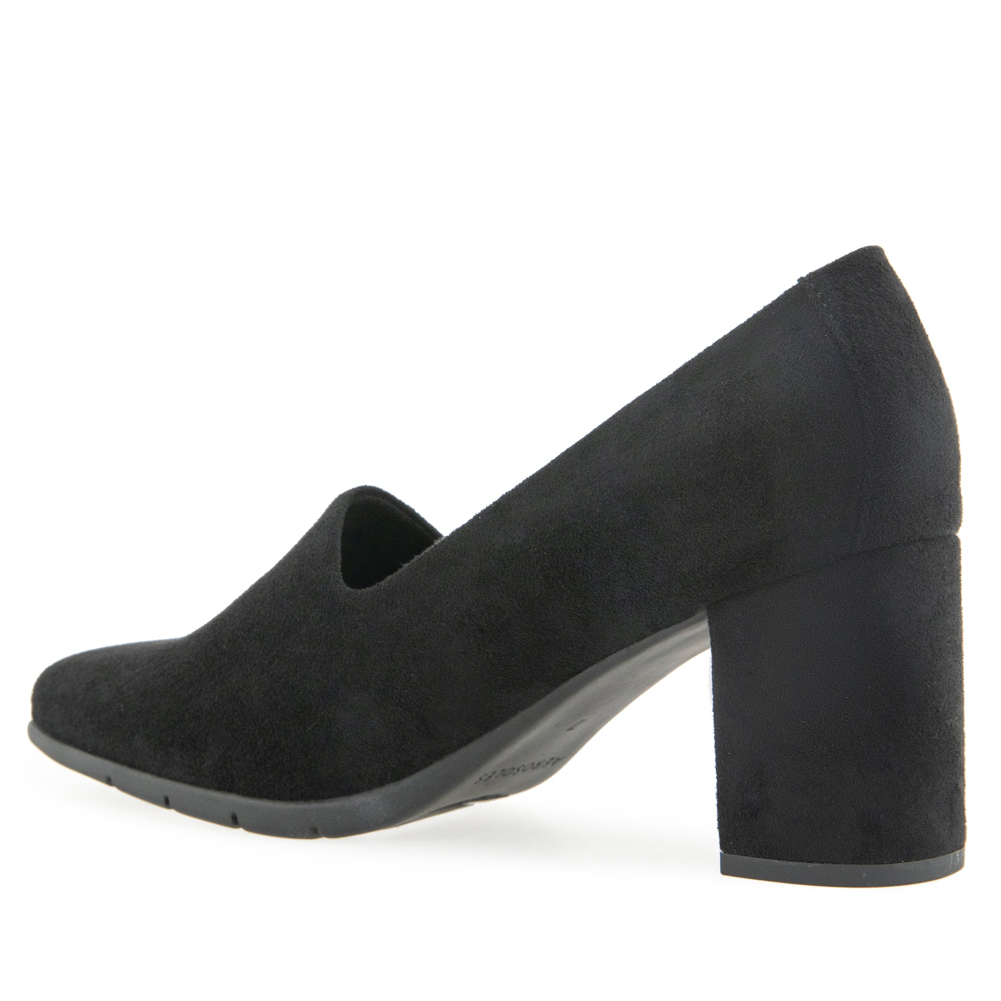 Midnight | Black Faux Suede