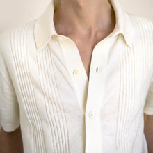 Mens | Pierre Featherlight Button Down | Ecru