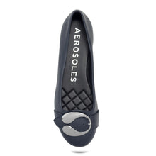 Paradise Casual Flat | Navy Faux Soft Nappa