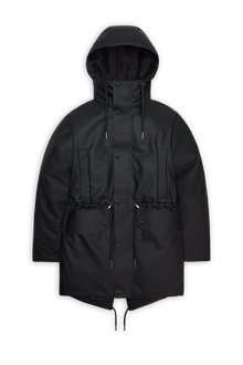 Rains Nome String W Parka Black Jacket