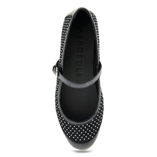 Baylee Casual Flat | Crystal/Black Mesh Fabric