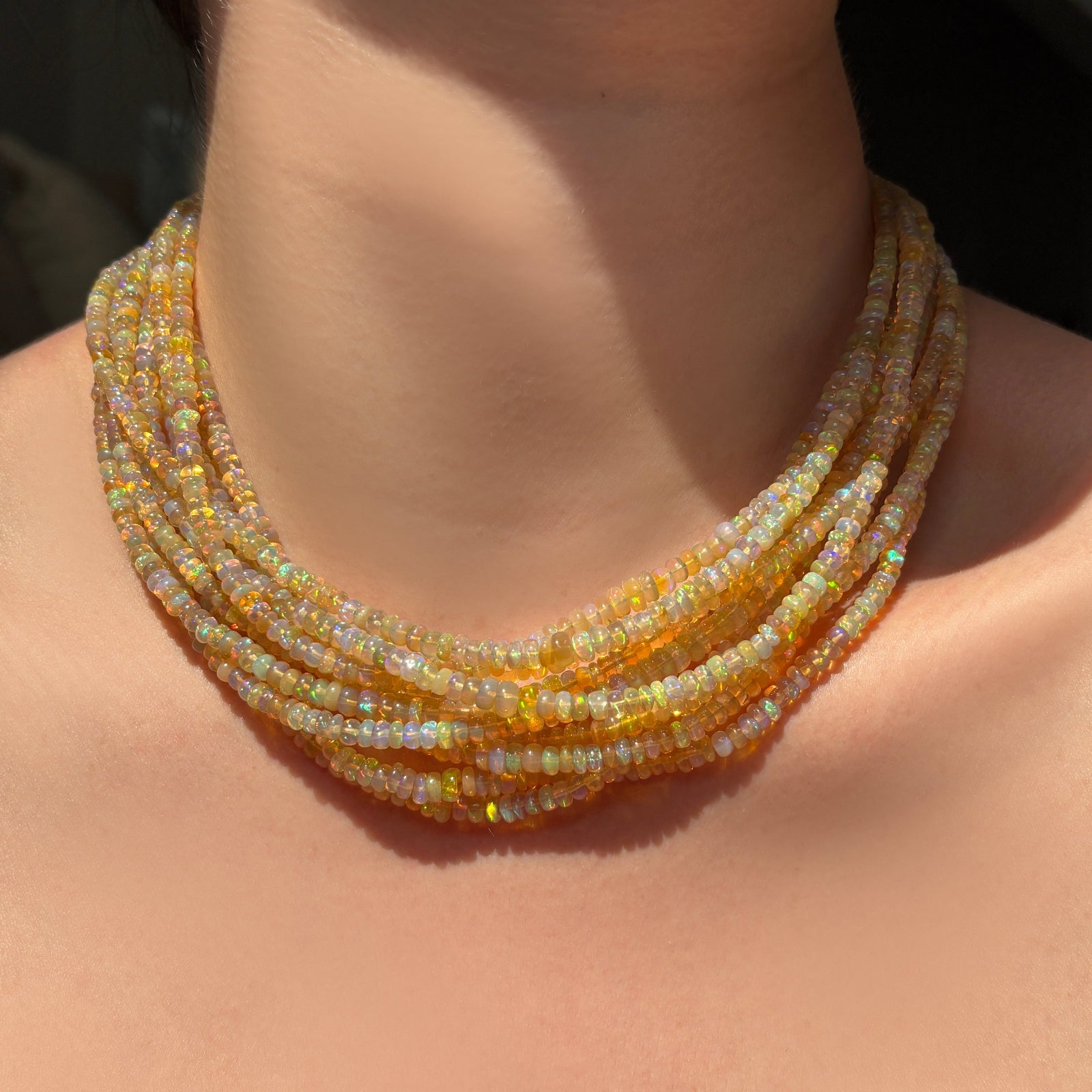Eclipse Opal Necklace