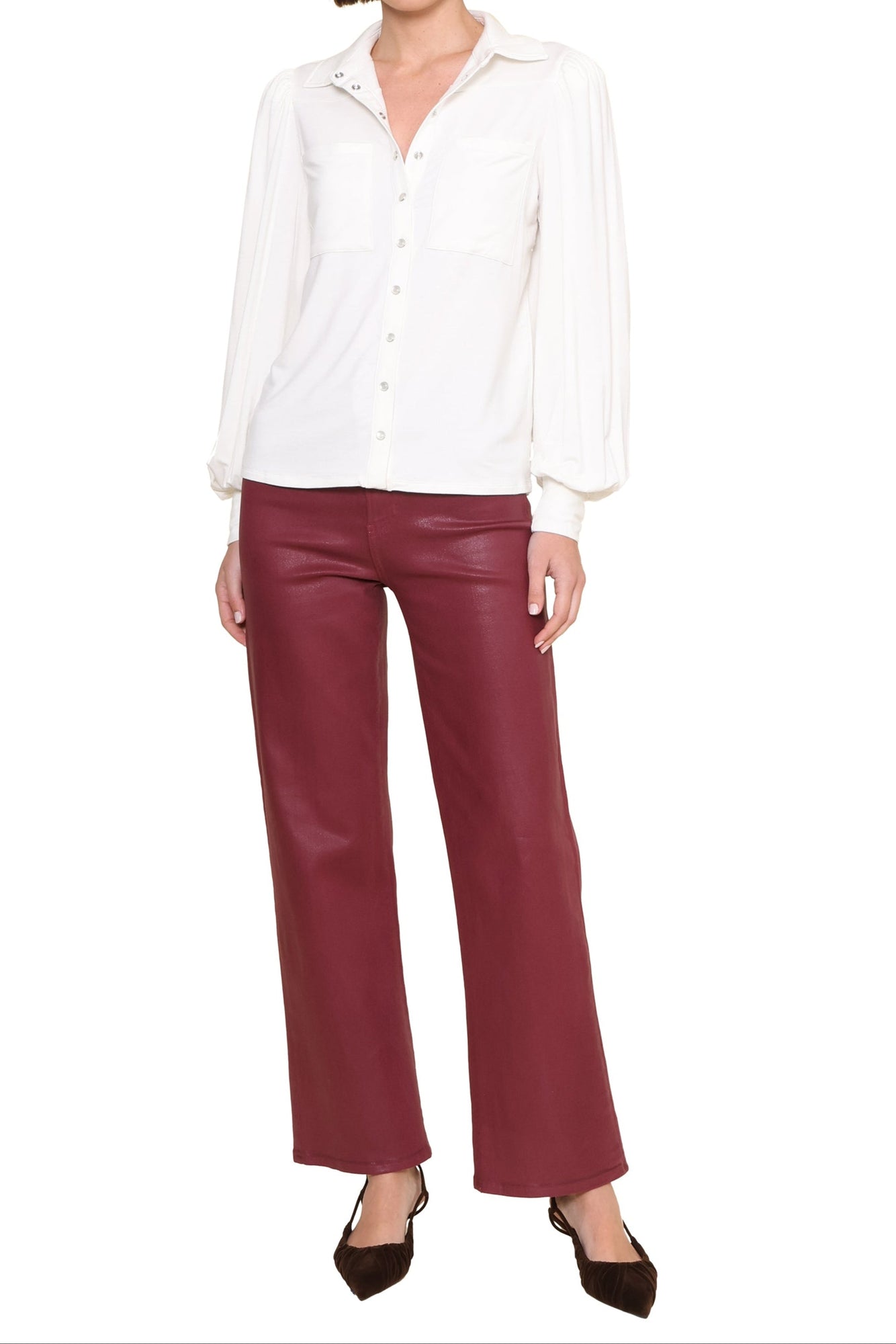 Robertson + Rodeo | Lenox Top | White