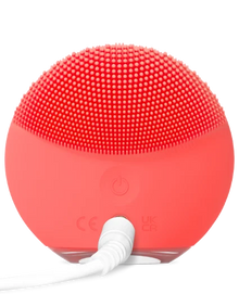 LUNA 4 mini Deep Cleansing Dual-Sided Facial Cleansing Massager | Coral