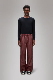 Rains Rains x Umbro Apollo Pants Wide Maroon Red Pants