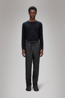 RAINS Rain Pants Slim Black Pants