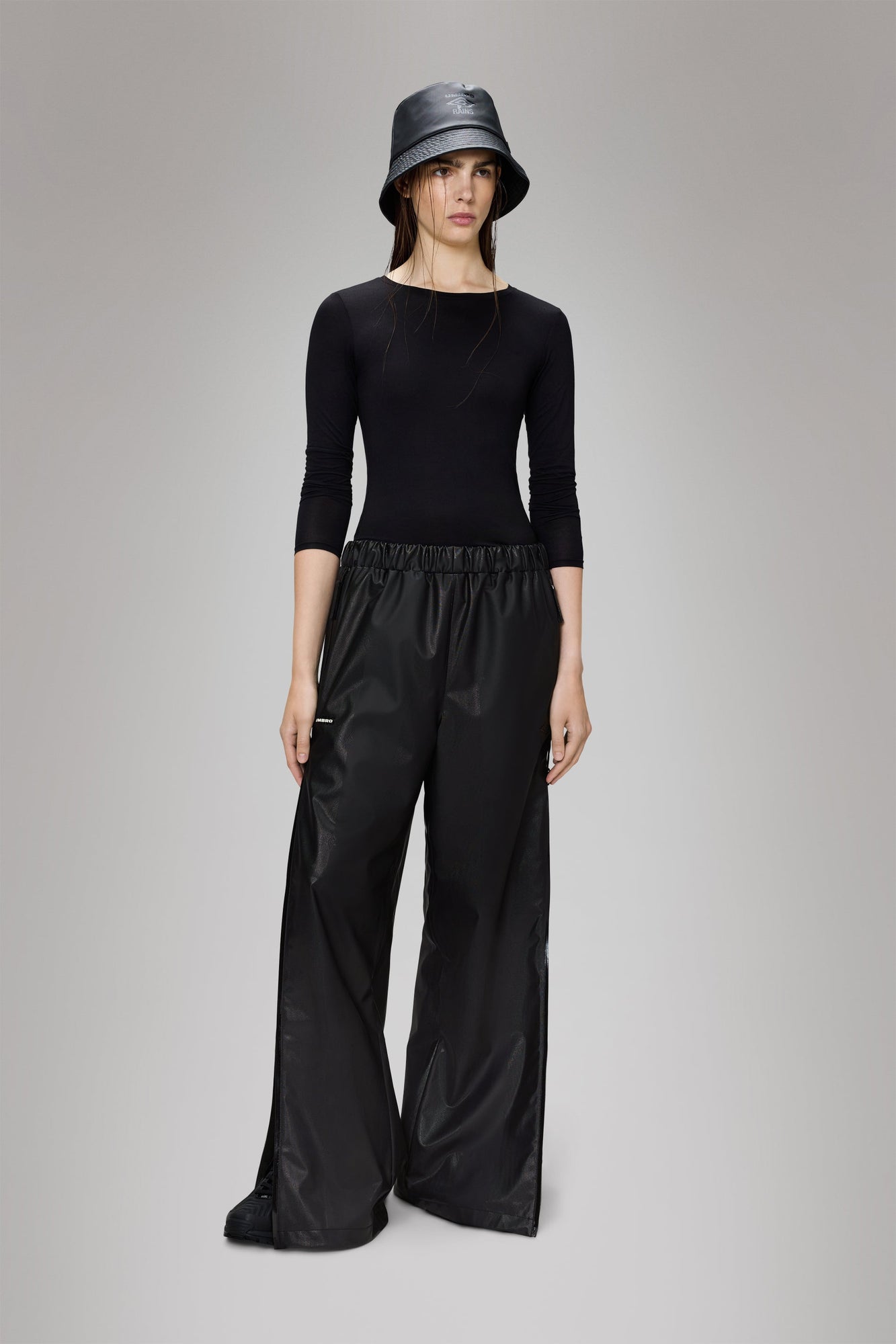 Rains Rains x Umbro Apollo Pants Wide Black Pants