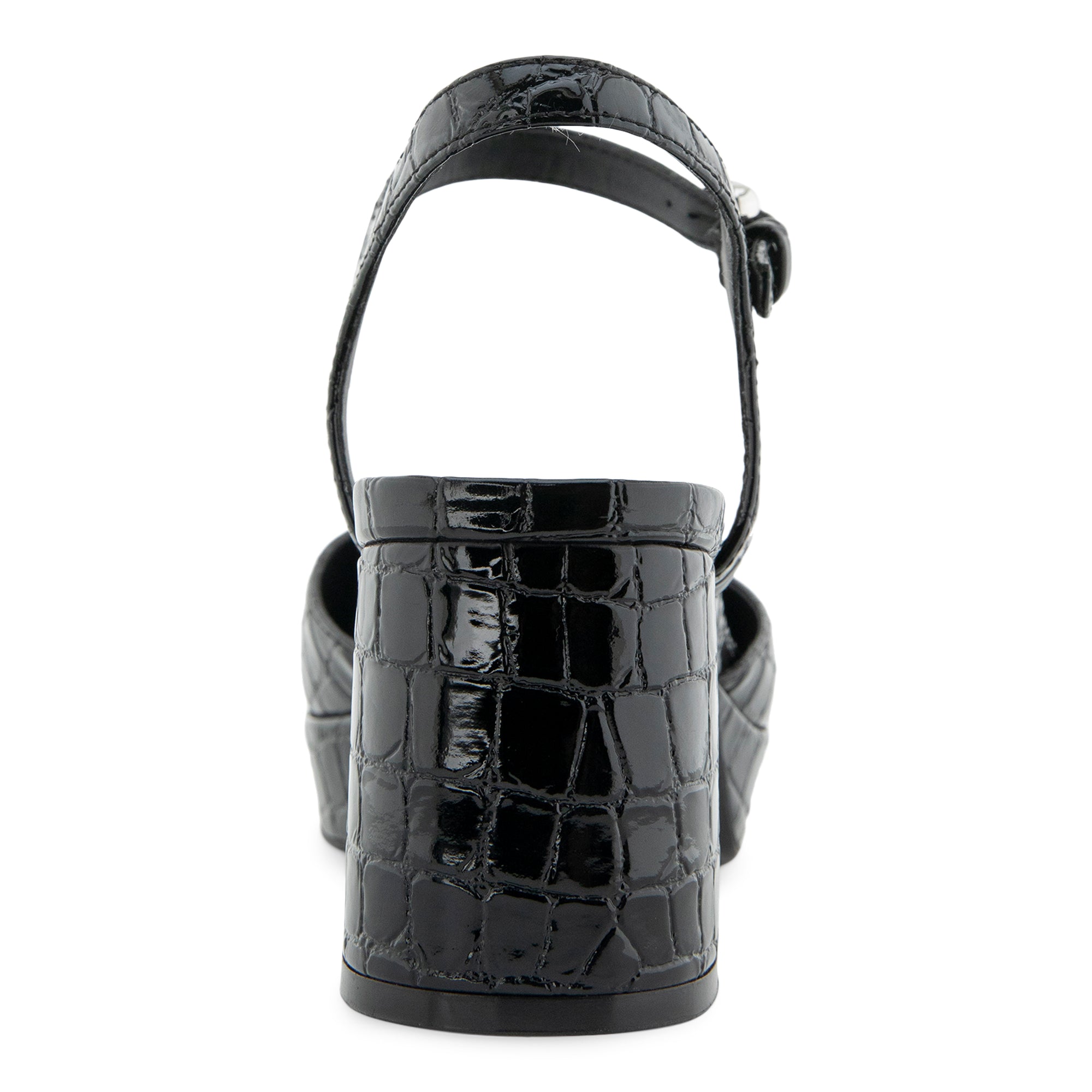 Soir | Black Croco Faux Leather