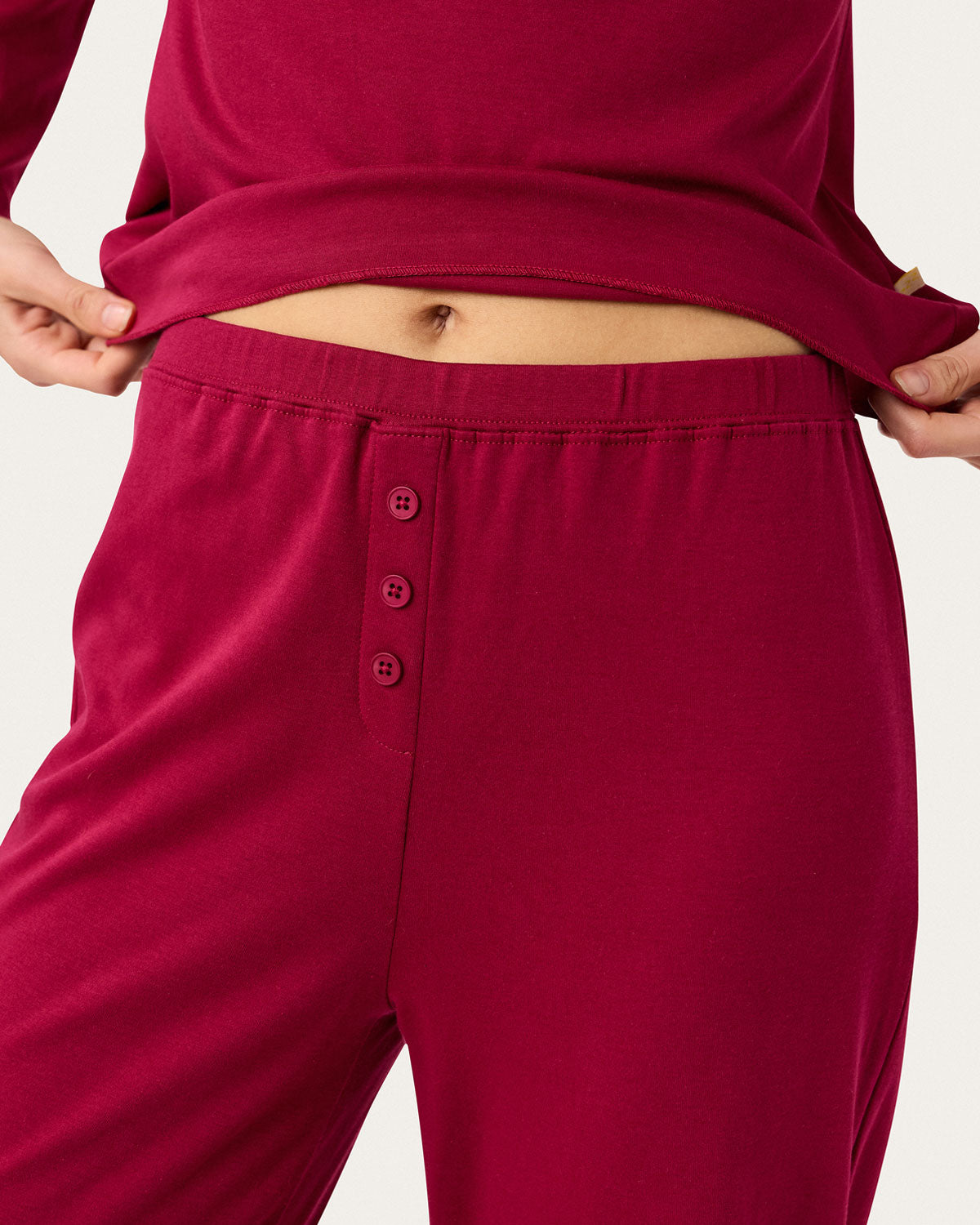 Womens | Ellie PJ Set | Cranberry