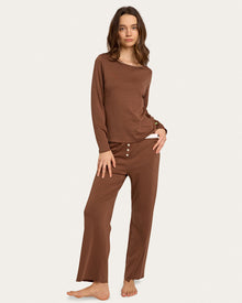 Womens | Ellie PJ Set | Hot Cocoa