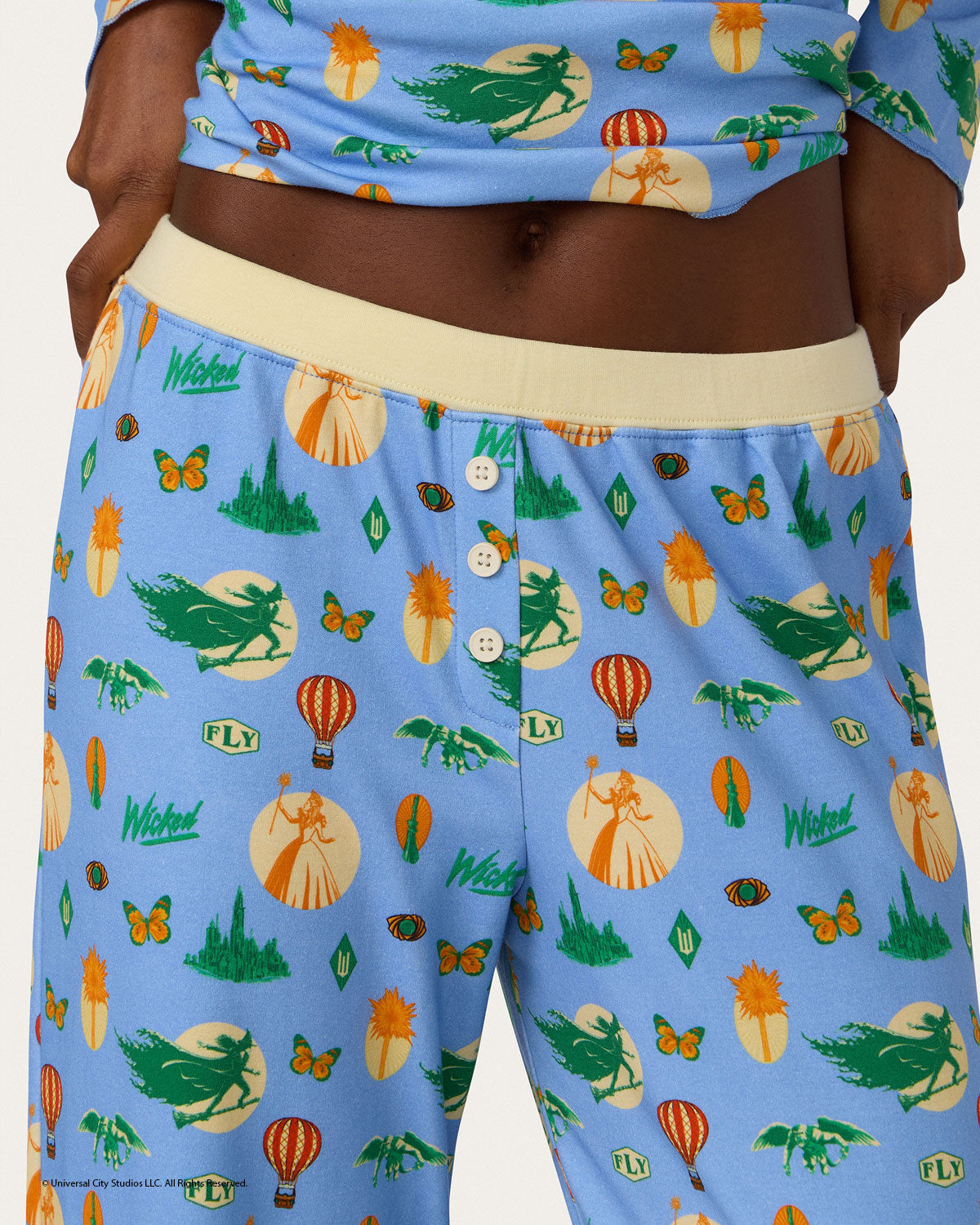 Womens | Fellow Ozians Long PJ Set x Wicked | Azure