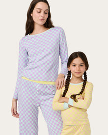 Kids | Riley Pajama Set - Checkers | Sunkissed