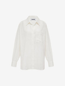 Ex-Boyfriend Button Up | White Linen - Button-Up