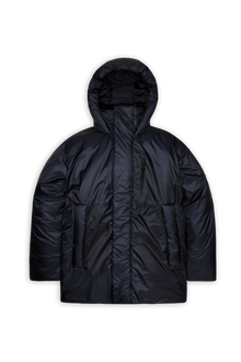 RAINS Torna Insulated Long Jacket Navy Jacket