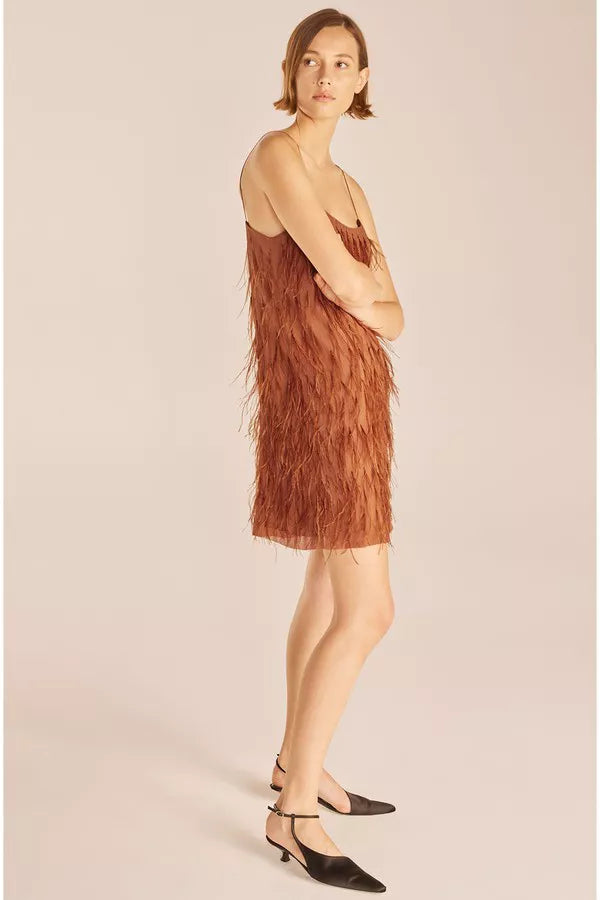 Feather Dress | Copper
