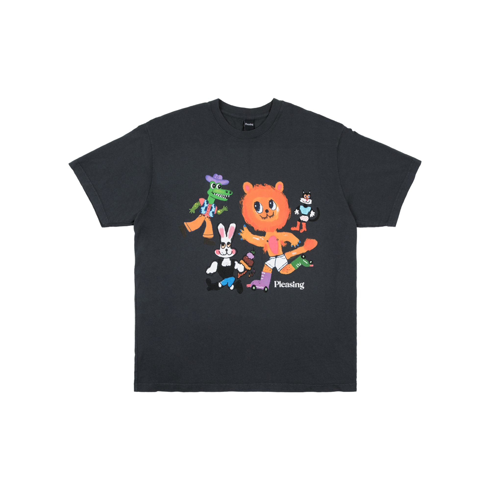 The Fancy Friends Character Tee | Black