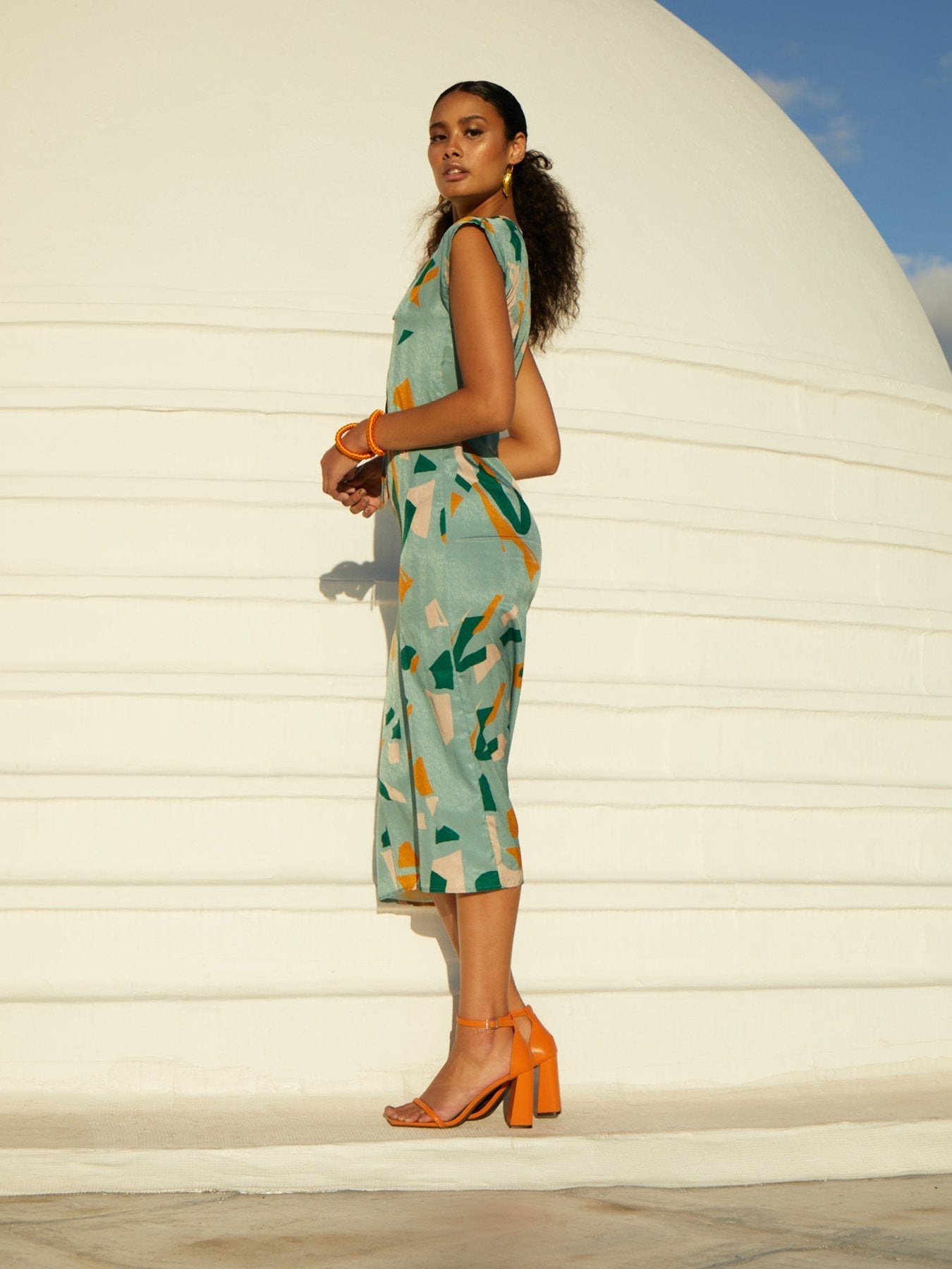 Fany Dress | Saly Vert