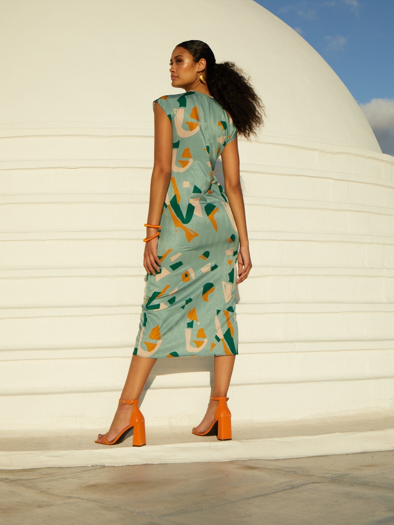 Fany Dress | Saly Vert