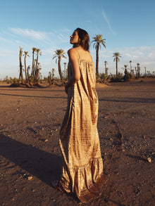 Fari Dress - Dhaw Gold - diarrablu