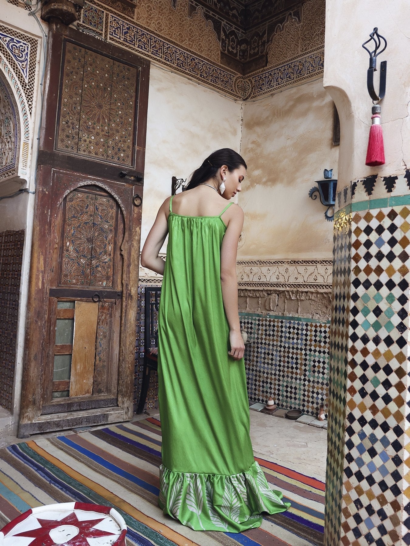 Fari Dress | Palms Vert