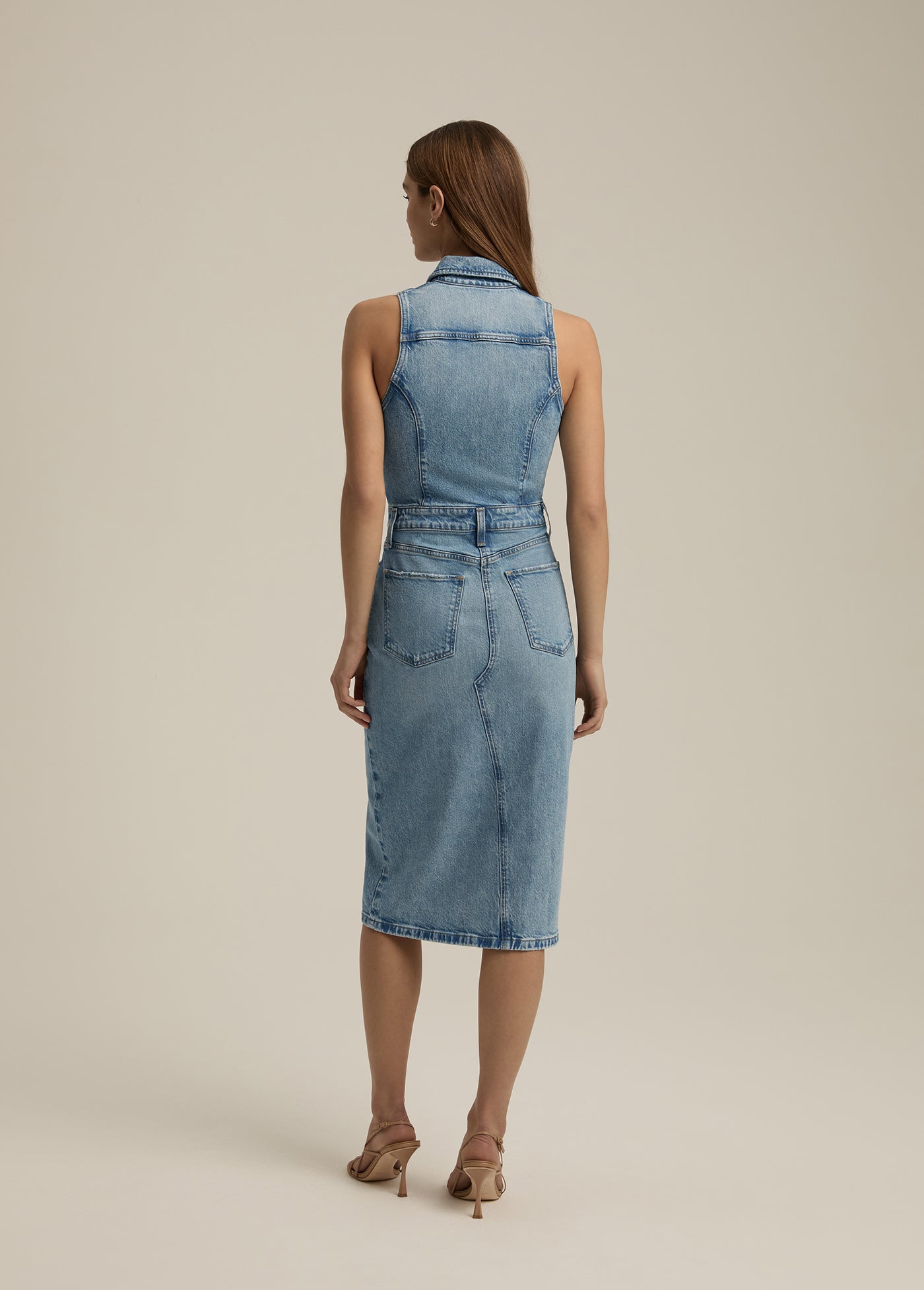 The Halter City Dress | Santa Barbara
