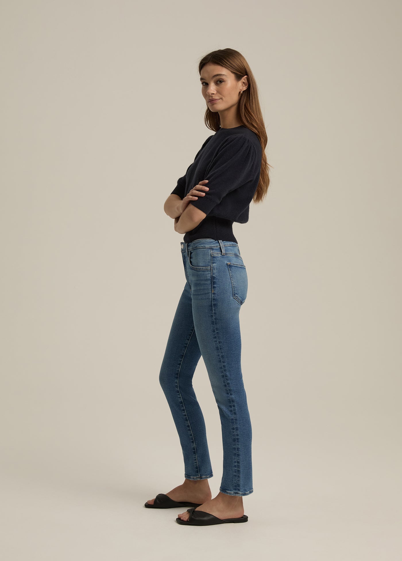 The Erin High Rise Slim Straight | Hyannis